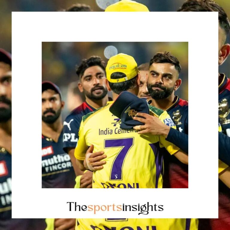 CSK vs RCB head to head record in IPL