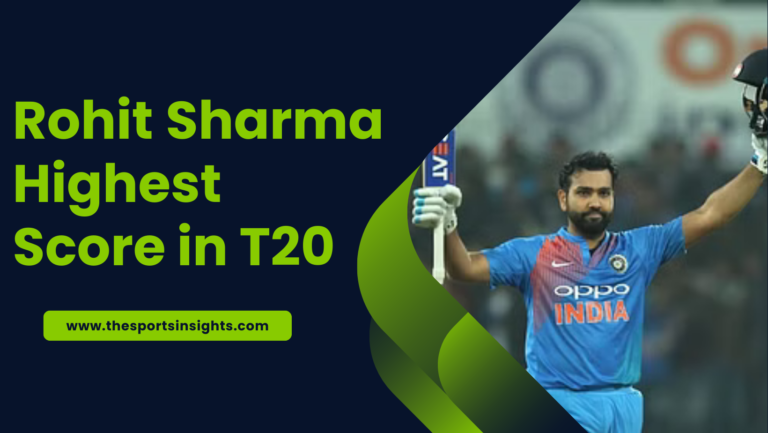 Rohit Sharma Highest Score In T20