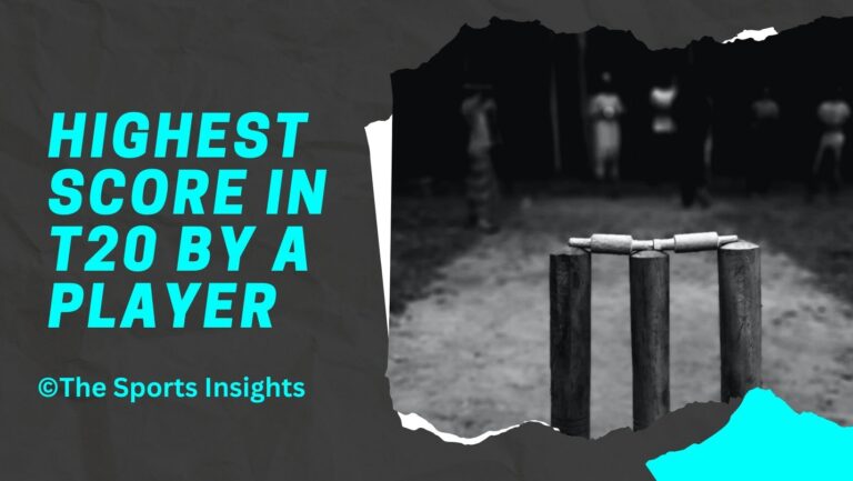 highest score in t20 by a player