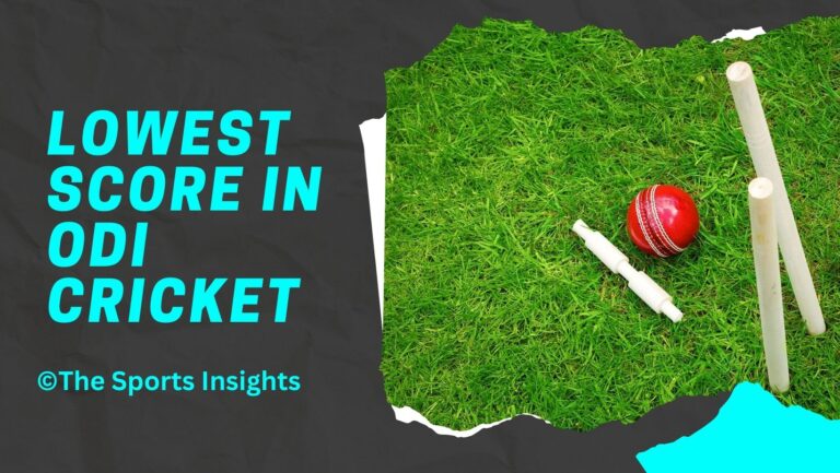 Lowest score in ODI Cricket