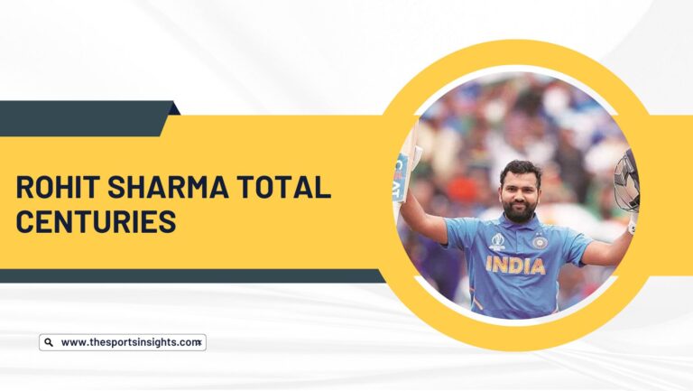 Rohit Sharma total centuries in all format