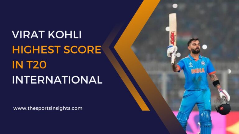 Virat Kohli highest score in T20 International