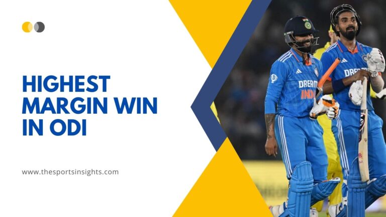 Highest margin win in ODI