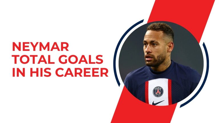 Neymar total goals in his career