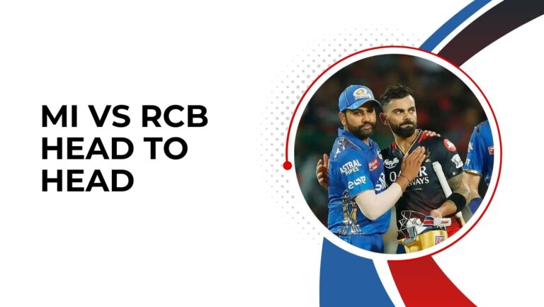 MI vs RCB head to head